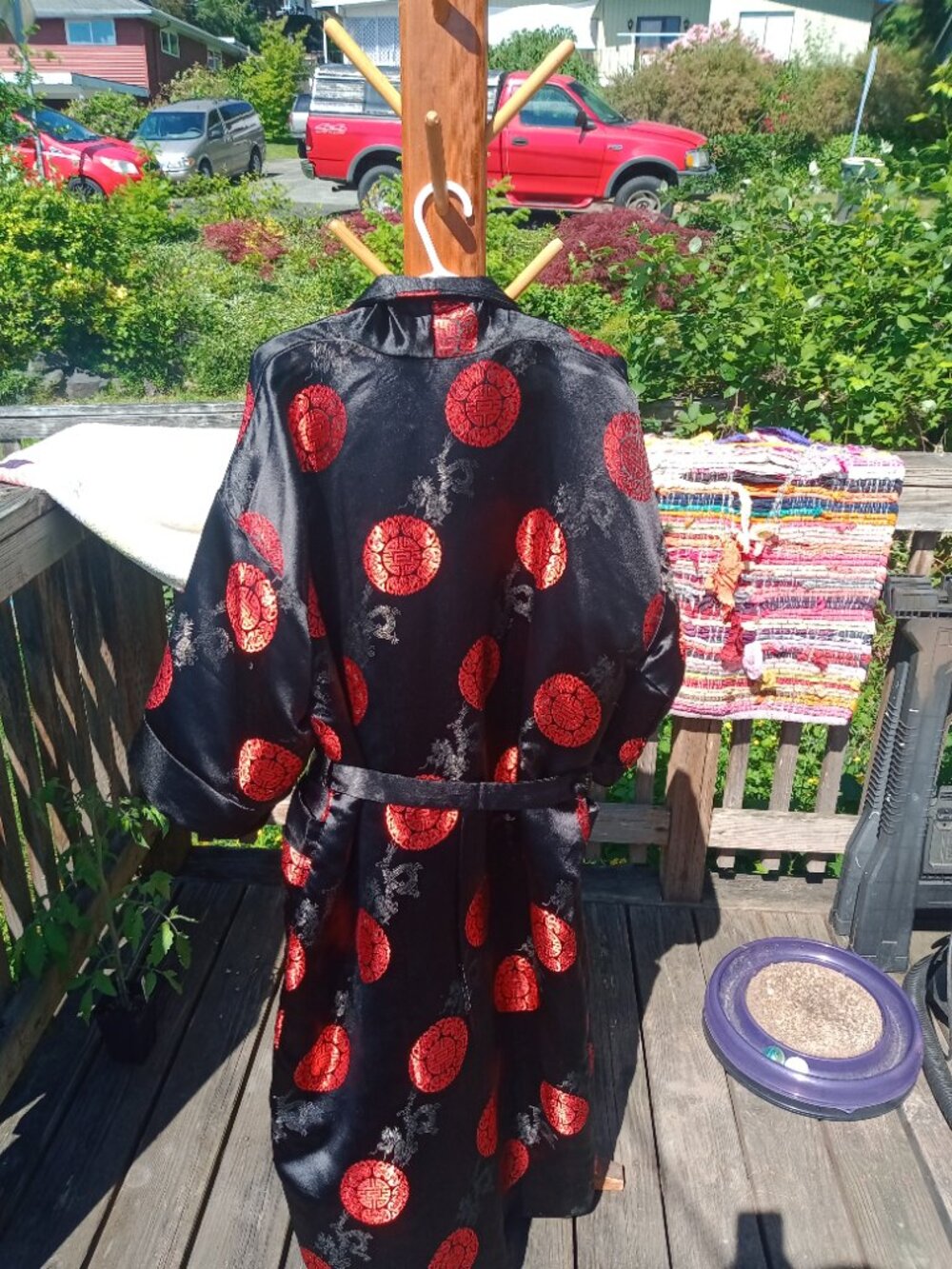 Reversible Tiger Robe - Picture 4 of 10
